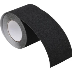 vidaXL Consumibles Para Construcción-Cinta antideslizante negra PVC 0,1x10 m