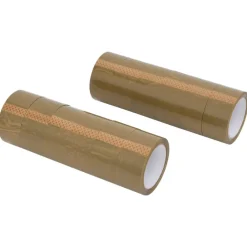 vidaXL Cinta de embalaje marrón 12 unidades 48 mm x 66 m Marr&oacute;n Clearance