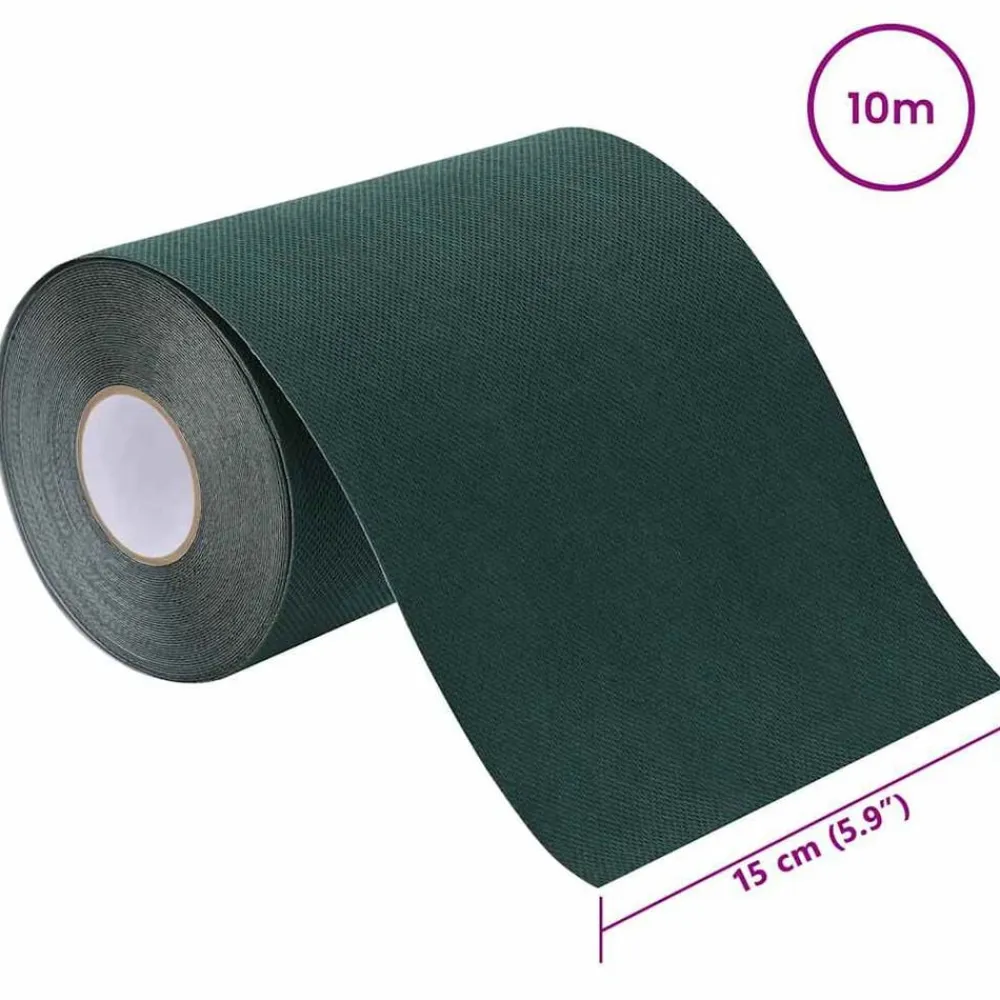 vidaXL Consumibles Para Construcción-Cinta para césped artificial 0,15x10 m verde