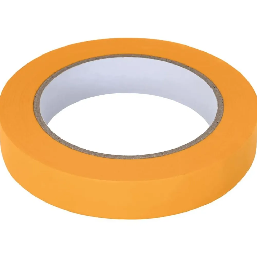 vidaXL Consumibles Para Construcción-Cintas de Enmascarar para Pintores 6 pcs Amarillo 19mm x 50m