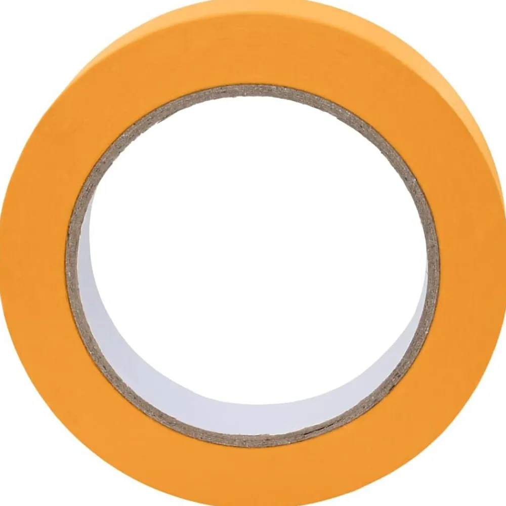 vidaXL Consumibles Para Construcción-Cintas de Enmascarar para Pintores 6 pcs Amarillo 19mm x 50m