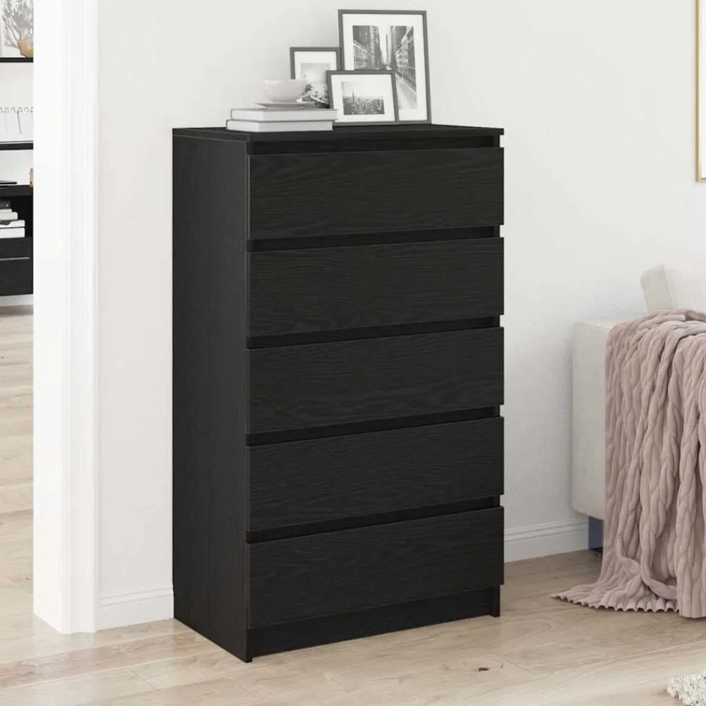 vidaXL Armarios Y Almacenamiento-Cómoda de madera contrachapada 60x36x103 cm