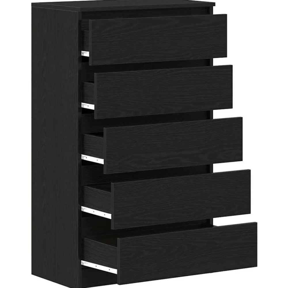 vidaXL Armarios Y Almacenamiento-Cómoda de madera contrachapada 60x36x103 cm