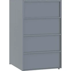 vidaXL Cobertizo de 5 contenedores de basura acero 345x79x117 cm Gris Outlet