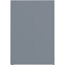 vidaXL Productos Del Hogar-Cobertizo de 2 contenedores de basura acero 138x79x117 cm