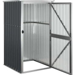 vidaXL Jardín-Cobertizo de herramientas jardín acero galvanizado 88x89x161 cm