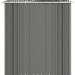 vidaXL Jardín-Cobertizo de jardín acero galvanizado gris claro 192x191x223 cm