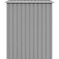 vidaXL Jardín-Cobertizo de jardín acero galvanizado 205x129x183 cm
