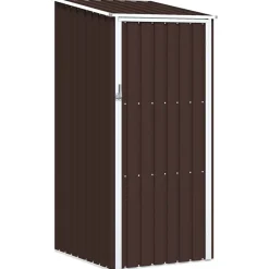 vidaXL Jardín-Cobertizo de jardín verde acero galvanizado 87x98x159 cm