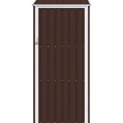 vidaXL Jardín-Cobertizo de jardín verde acero galvanizado 87x98x159 cm
