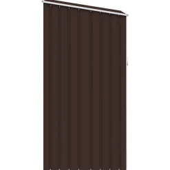 vidaXL Jardín-Cobertizo de jardín verde acero galvanizado 87x98x159 cm