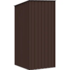 vidaXL Jardín-Cobertizo de jardín verde acero galvanizado 87x98x159 cm