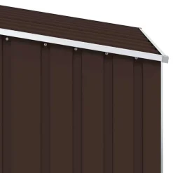 vidaXL Jardín-Cobertizo de jardín verde acero galvanizado 87x98x159 cm