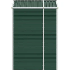 vidaXL Jardín-Cobertizo de jardín acero galvanizado 191x130x198 cm