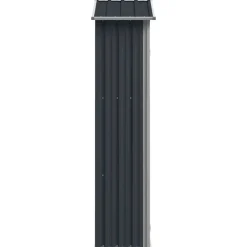 vidaXL Jardín-Cobertizo de jardín acero galvanizado 116x45x175cm