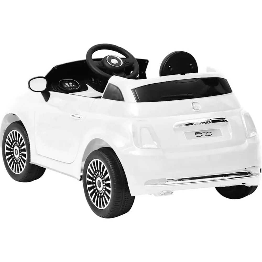 vidaXL Juguetes-Coche correpasillos eléctrico Fiat 500
