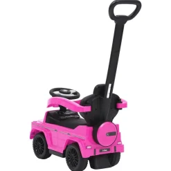 vidaXL Coche de empuje para niños G63 Rosa