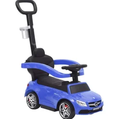 vidaXL Juguetes-Coche de empuje para niños Mercedes Benz C63
