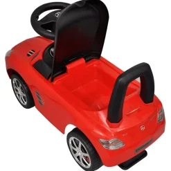 vidaXL Juguetes-Coche de niños accionado con el pie rojo