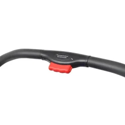 vidaXL Cochecito gemelar de acero y negro Azul