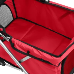 vidaXL Productos Para Mascotas-Cochecito para perros plegable tela oxford 76x50x100 cm