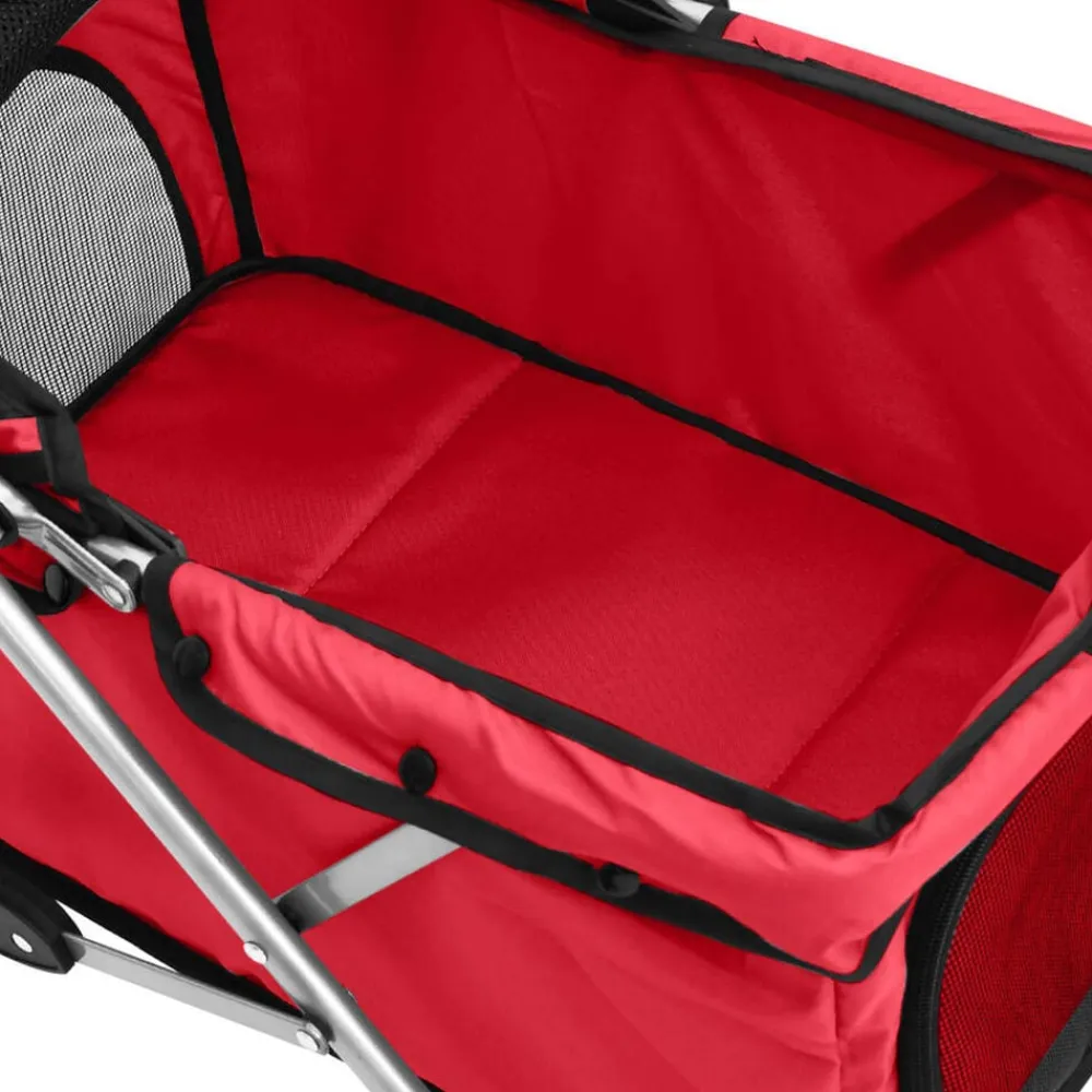 vidaXL Productos Para Mascotas-Cochecito para perros plegable tela oxford 76x50x100 cm