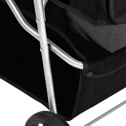 vidaXL Productos Para Mascotas-Cochecito para perros plegable tela oxford 80x46x98 cm