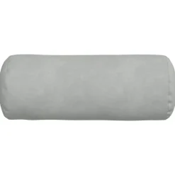 vidaXL Cojines Bolster 2 pcs Ø 15 x 40 cm Tela de pana Gris claro Hot
