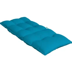 vidaXL Cojines de silla con respaldo alto 2 uds tela Oxford Azul claro Discount