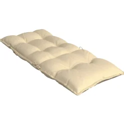 vidaXL Cojines de silla con respaldo alto 2 uds tela Oxford Beige Online