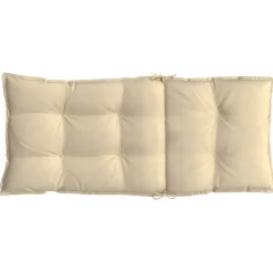 vidaXL Cojines de silla con respaldo alto 2 uds tela Oxford Beige Online