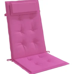 vidaXL Decoración-Cojines de silla con respaldo alto 2 uds tela Oxford
