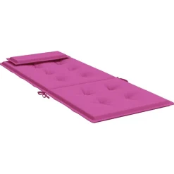 vidaXL Decoración-Cojines de silla con respaldo alto 2 uds tela Oxford