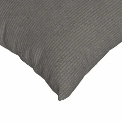 vidaXL Cojines de sofá 2 pcs 50 x 30 cm Tela de pana Gris claro New