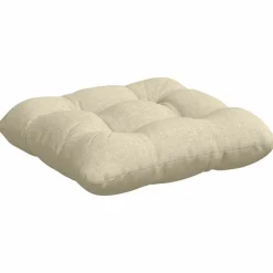 vidaXL Decoración-Cojines para asiento 4 pcs 40 x 40 x 12 cm tela