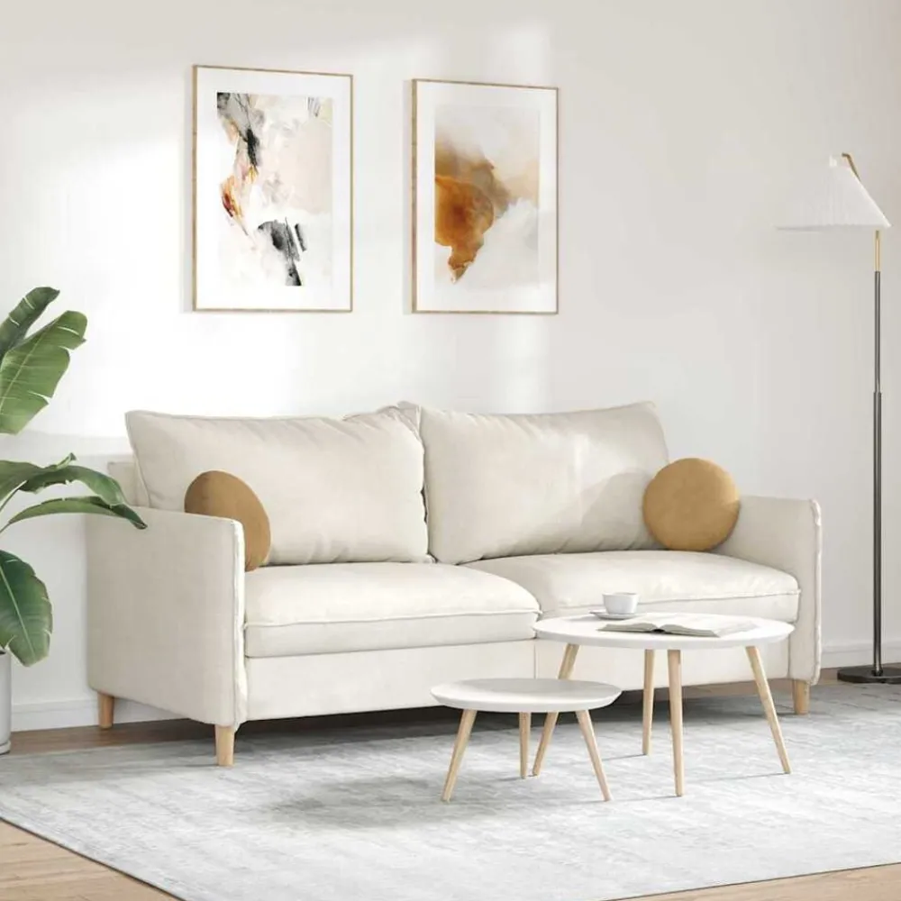 vidaXL Decoración-Cojines para asiento 2 pcs Marrón Ø30 x 13 cm Terciopelo
