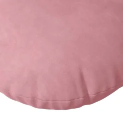 vidaXL Cojines para asiento 2 pcs Ø30 x 13 cm Terciopelo Rosa Outlet