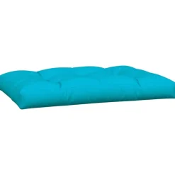 vidaXL Cojines para asientos de palets 3 piezas tela turquesa Tuquesa Outlet