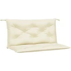 vidaXL Decoración-Cojines para banco de jardín 2 uds tela Oxford 100x50x7cm