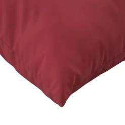 vidaXL Decoración-Cojines para palets 3 unidades tela Oxford rojo tinto