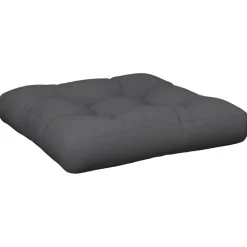 vidaXL Cojines para palets 2 unidades tela gris Antracita Sale