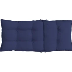 vidaXL Cojines para silla respaldo alto 2 uds tela Oxford Azul marino Sale