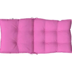 vidaXL Cojines para silla con respaldo bajo 2 uds tela Oxford Rosa New