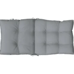 vidaXL Decoración-Cojines para silla con respaldo bajo 2 uds tela Oxford