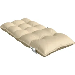vidaXL Cojines para silla con respaldo bajo 2 uds tela Oxford Beige Hot
