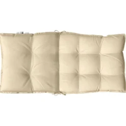 vidaXL Cojines para silla con respaldo bajo 2 uds tela Oxford Beige Hot