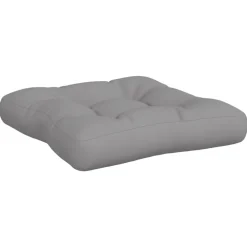 vidaXL Cojines para sofá de palets 2 unidades tela Gris New