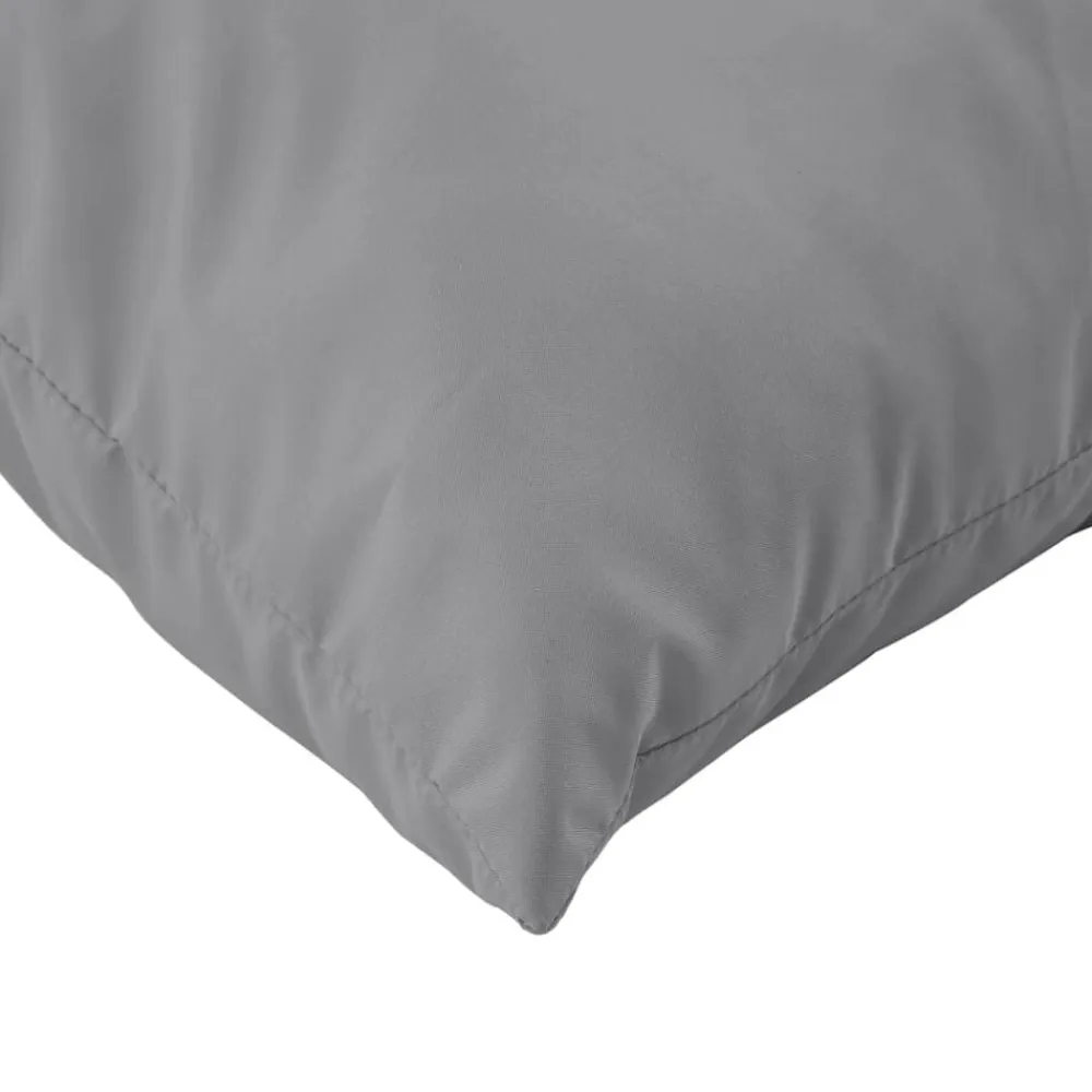 vidaXL Cojines para sofá de palets 2 unidades tela Gris New