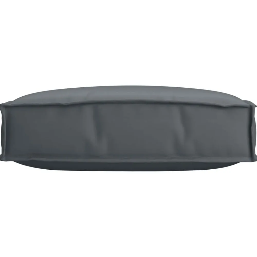 vidaXL Cojín 60 x 60 x 12 cm Tela Oxford Antracita New