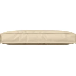 vidaXL Cojín 80 x 40 x 12 cm Tela Oxford Beige Outlet